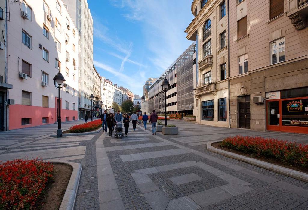 Basco Apartments Knez Mihailova Belgrado Kamer foto