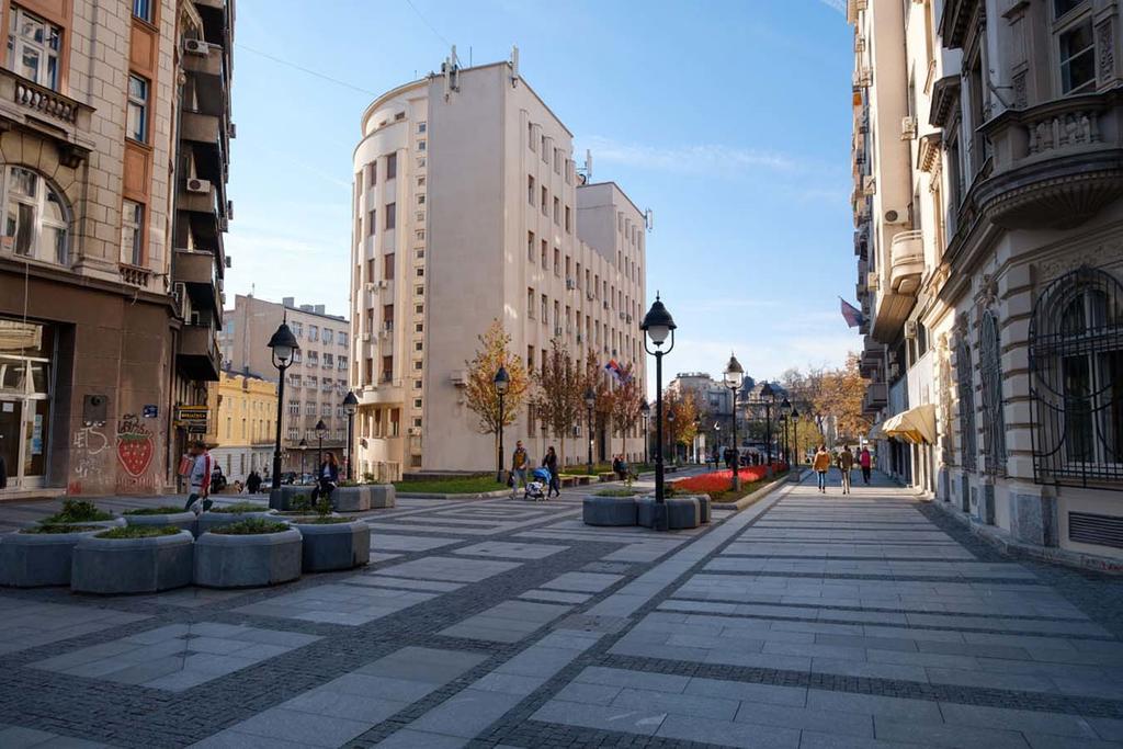Basco Apartments Knez Mihailova Belgrado Buitenkant foto