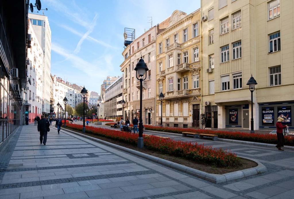 Basco Apartments Knez Mihailova Belgrado Buitenkant foto