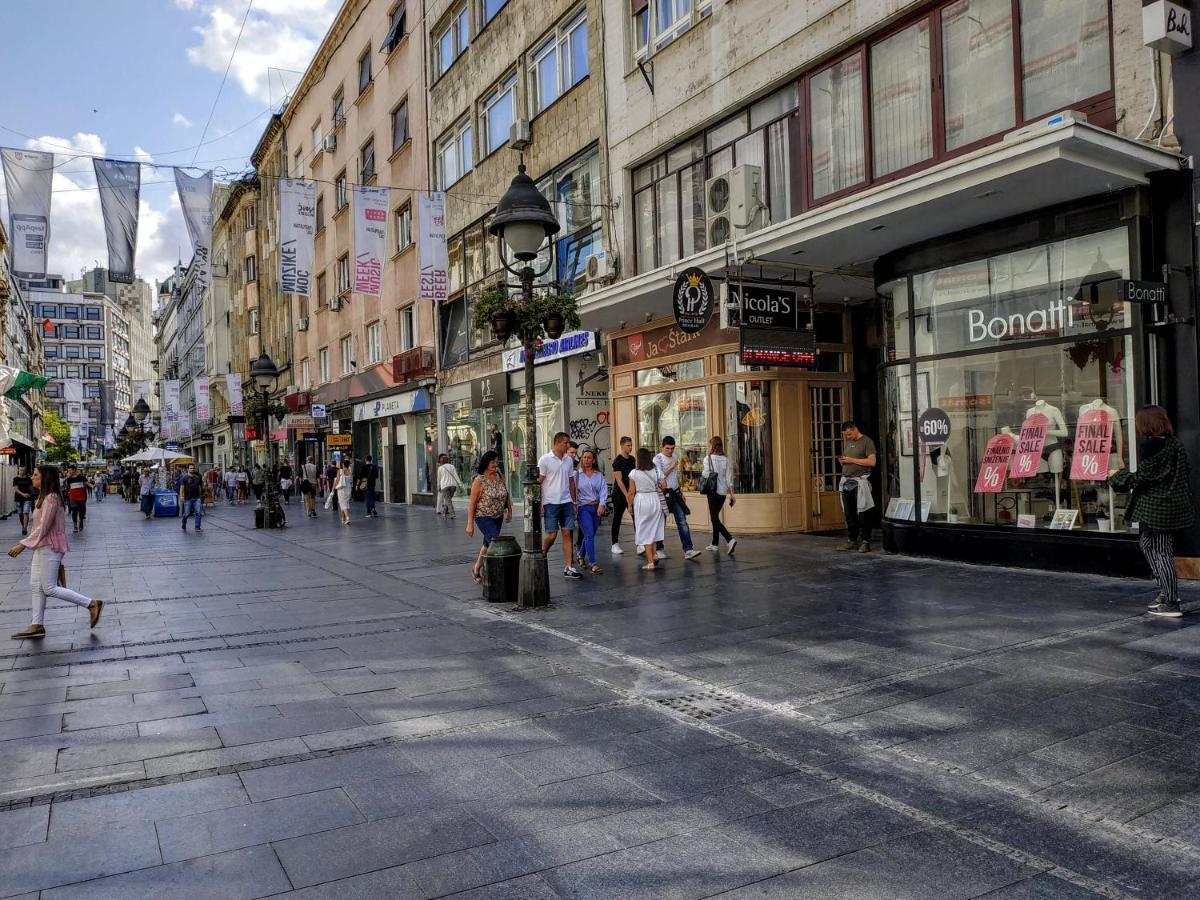 Basco Apartments Knez Mihailova Belgrado Buitenkant foto