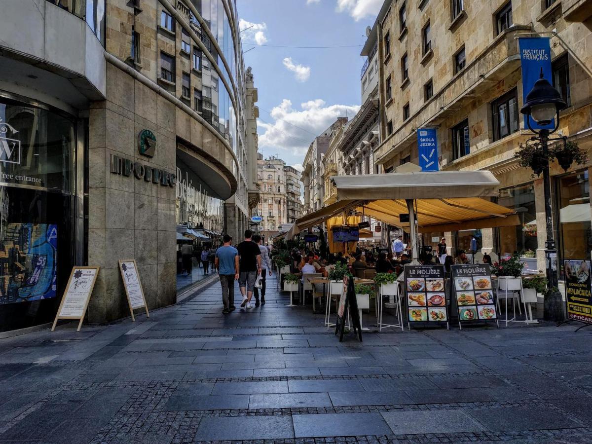 Basco Apartments Knez Mihailova Belgrado Buitenkant foto