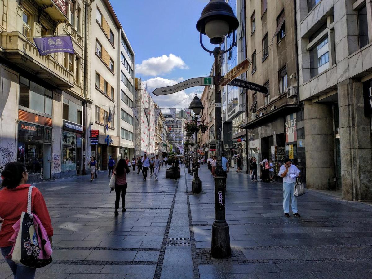 Basco Apartments Knez Mihailova Belgrado Buitenkant foto